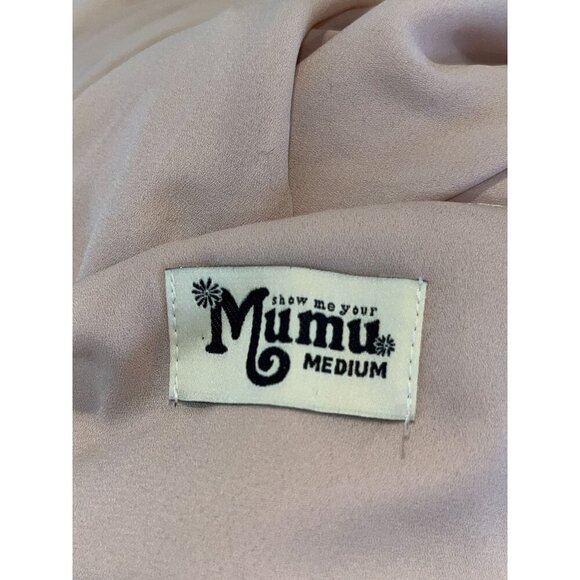 Show Me Your Mumu Lauren Tie Maxi Dress Women Size M Medium - Picture 10 of 10